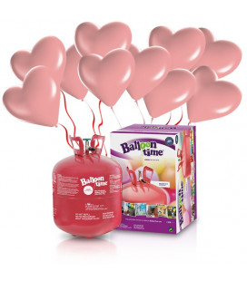 Pesetti per Palloncini Elio, Colore rosa goldcf da 4 pezzi 130 g -   - Addobbi ed articoli per feste, eventi e party